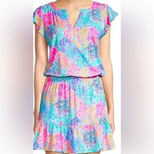 Lilly Pulitzer Ravi Romper. Womens Medium. Like new cond.